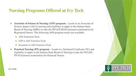 practical nursing ivy tech