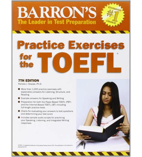 practice exercises toefl audio barrons Ebook PDF