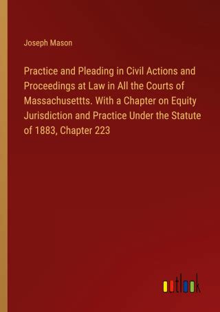 practice pleading actions proceedings massachusettts Epub