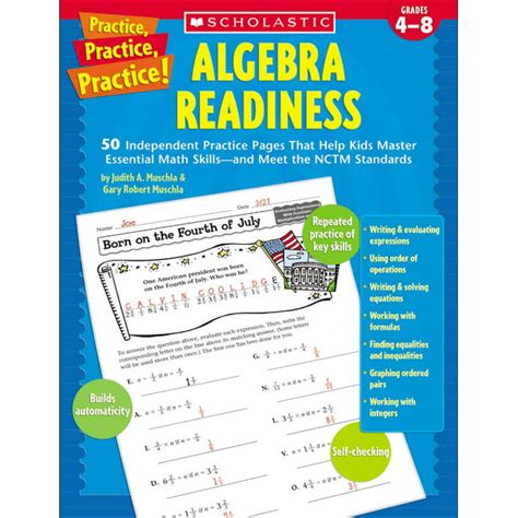 practice practice algebra readiness grades 4 8 Doc