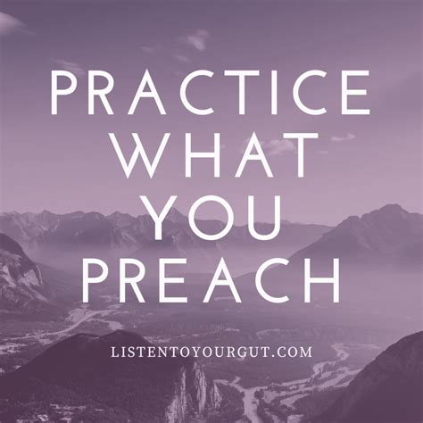 practice what you preach PDF