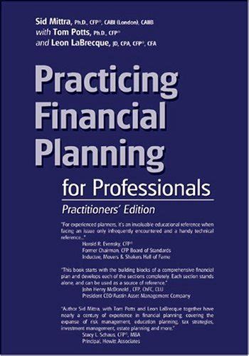 practicing financial planning for professionals practitioners version 9th edition PDF