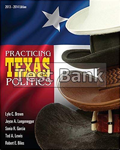 practicing texas politics 15th edition Reader