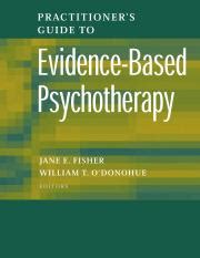 practitioners guide to evidence based psychotherapy PDF