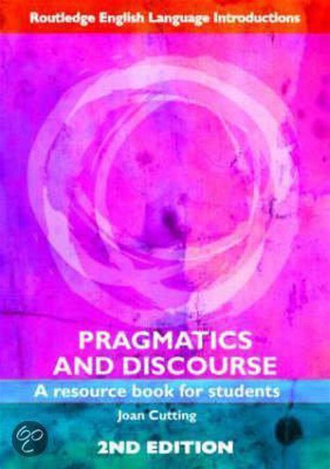 pragmatics and discoursejoan cutting Doc