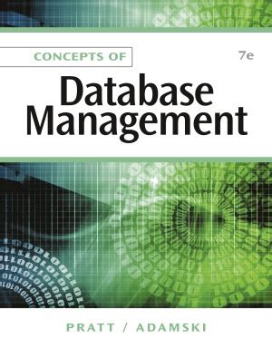 pratt adamski concepts of database management solutions Reader