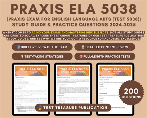 praxis ela 5038 study guide PDF