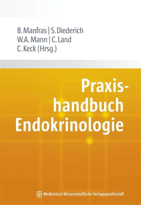 praxishandbuch endokrinologie burkhard manfras Kindle Editon