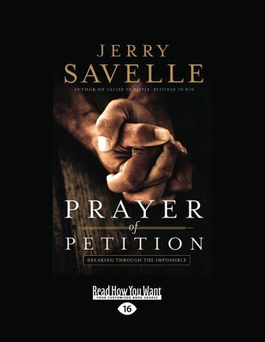 prayer of petition breaking through the impossible Reader