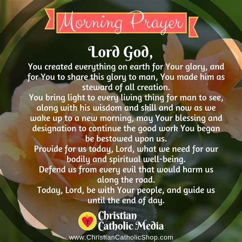 prayer powerful morning prayers christian Doc