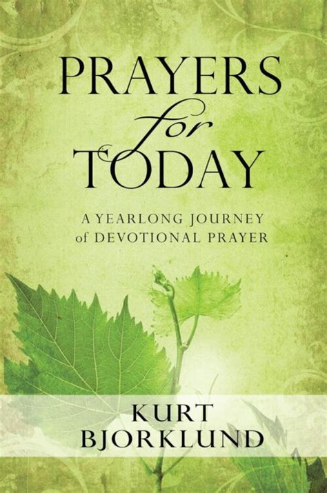 prayers for today a yearlong journey of devotional prayer PDF