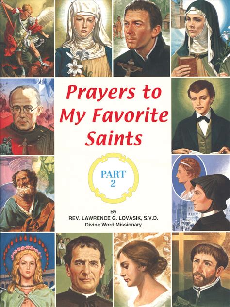 prayers to my favorite saints part 2 st joseph picture books Doc