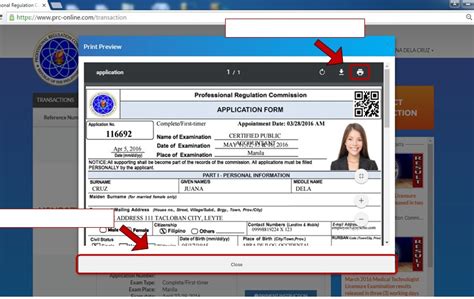 prc online application for board exam Reader