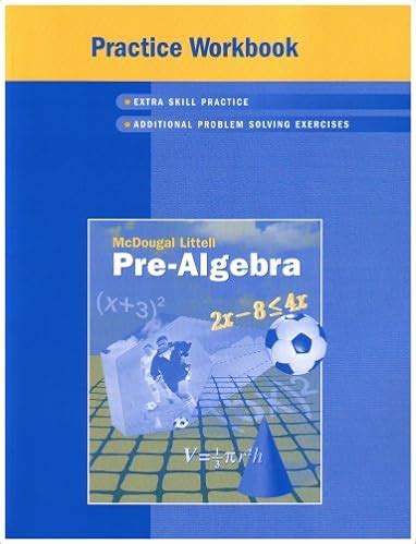 pre algebra homework practice workbook answer key Doc