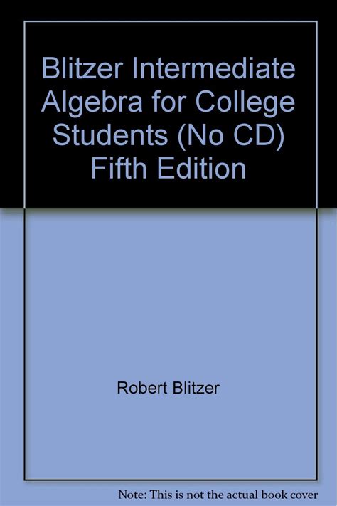 pre calculus 5th edition by robert blitzer Ebook PDF