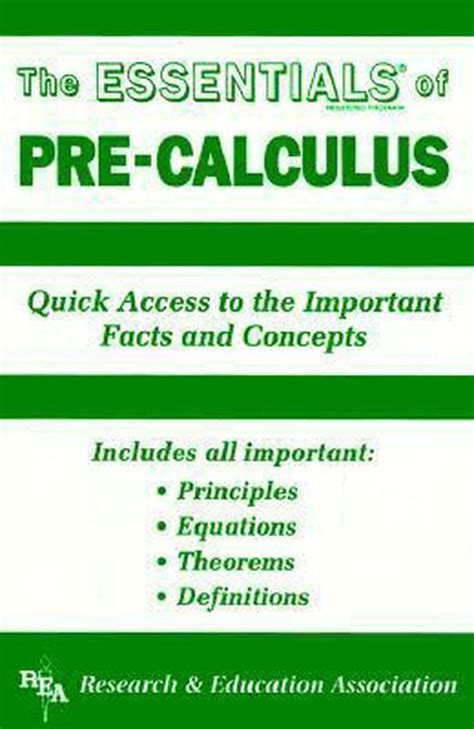 pre calculus essentials pre calculus essentials PDF