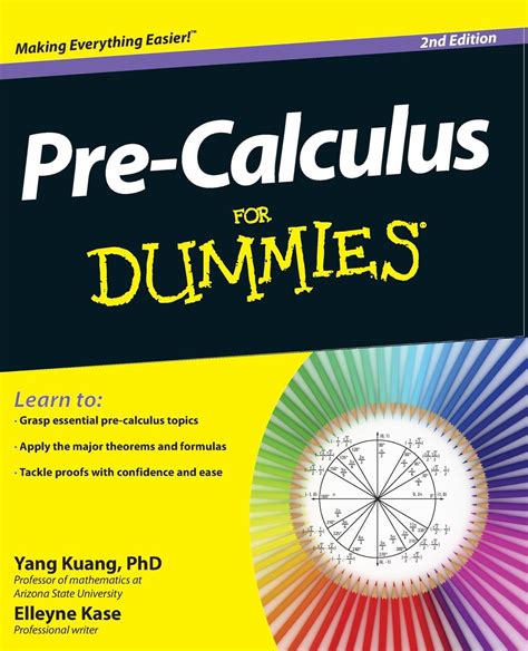 pre calculus workbook for dummies pre calculus workbook for dummies Epub