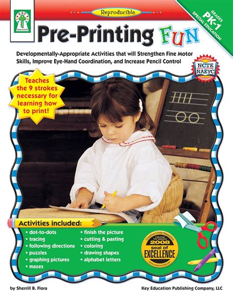 pre printing fun grades pk 1 developmentally appropriate activities that will strengthen fine motor skills Epub