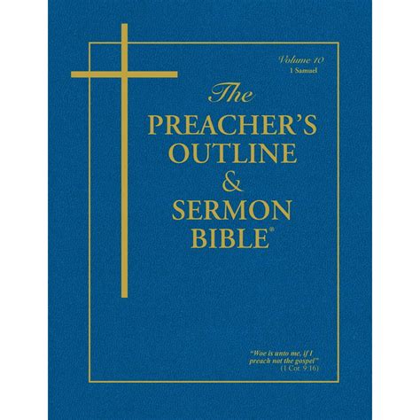 preachers outline and sermon bible set kjv paperback by Reader