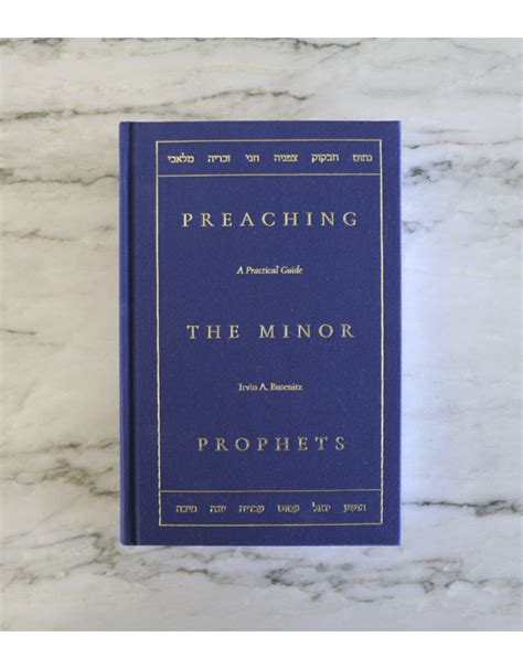 preaching from the minor prophets preaching from the minor prophets Reader