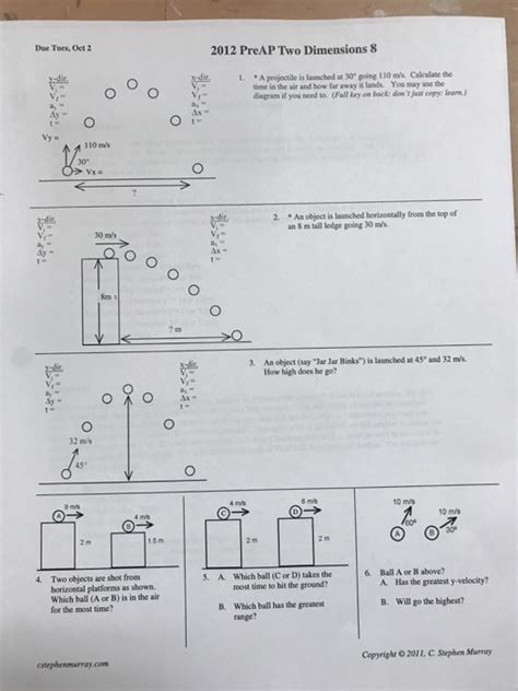 preap two dimensions 1 answer key PDF