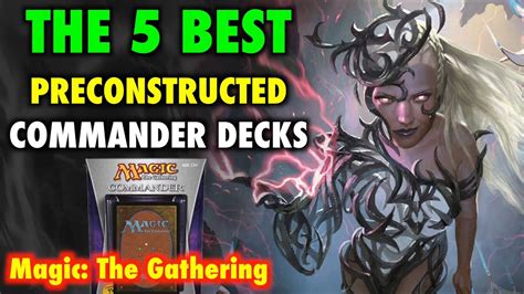 prebuilt commander decks