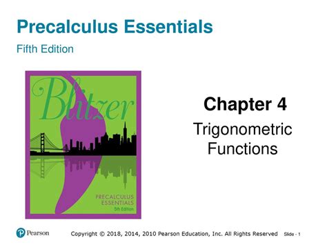 precalculus essentials Kindle Editon