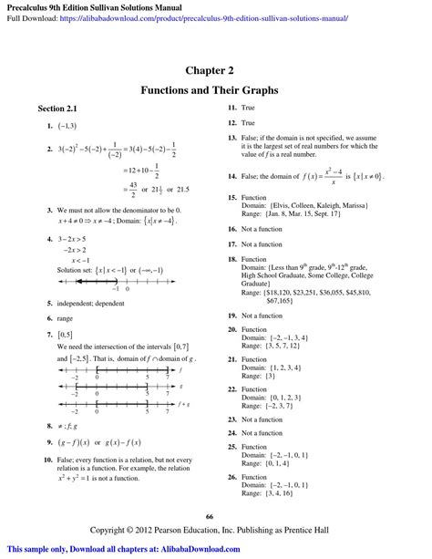 precalculus sullivan 9th edition pdf free Epub