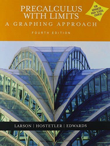 precalculus with limits a graphing approach 4th edition online text Epub