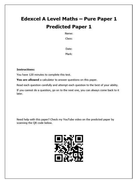 predicted paper 1 june 2014 maths Doc