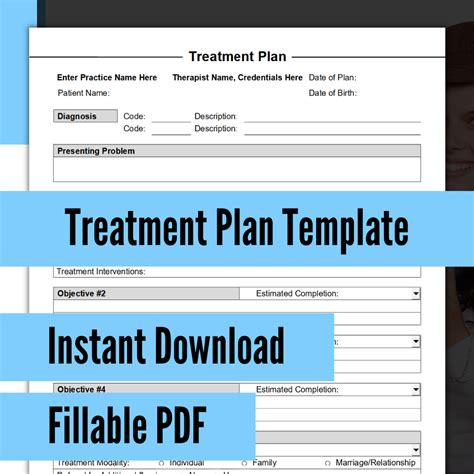 prefabricated mental health treatment plans PDF