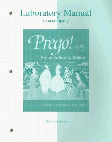 prego 8th edition workbook and lab manual Reader