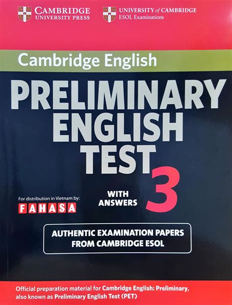 preliminary english test 3