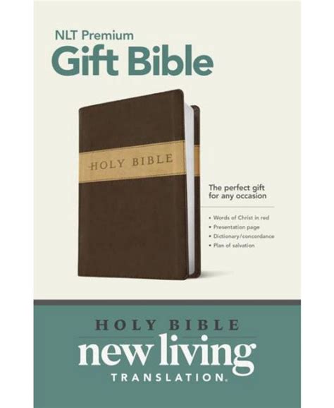 premium gift bible nlt tutone Reader