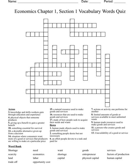 prentice hall economics vocabulary practice crossword puzzle Epub