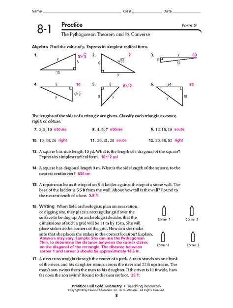 prentice hall gold geometry teaching resources Doc