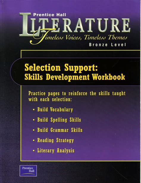 prentice hall literature skills development workbook answers PDF