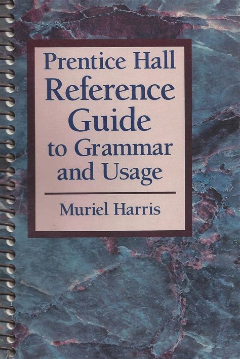 prentice hall reference guide prentice hall reference guide to grammar and usage Reader