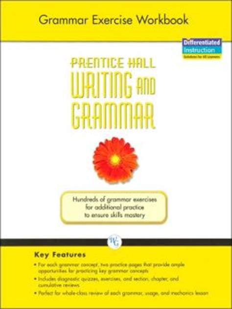 prentice hall writing and grammar workbook answers PDF