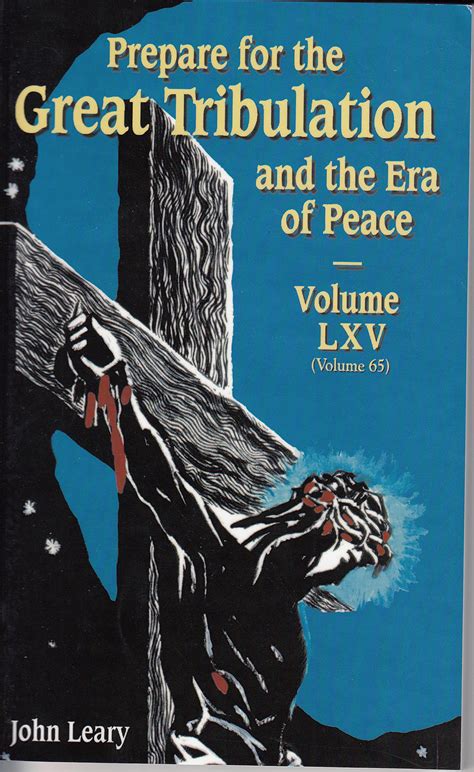 prepare for the great tribulation and the era of peace volume i Reader