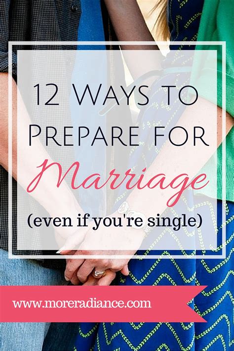preparing for marriage what to do before Reader