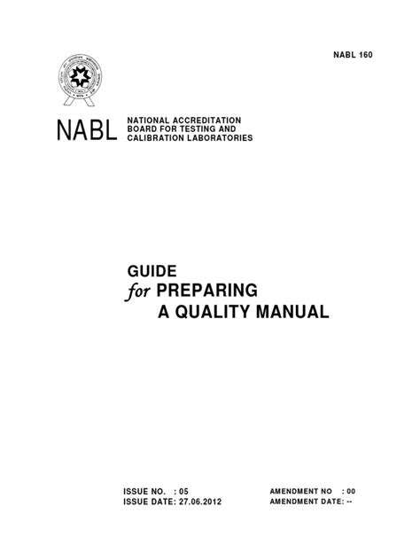 preparing the quality manual pdf Epub