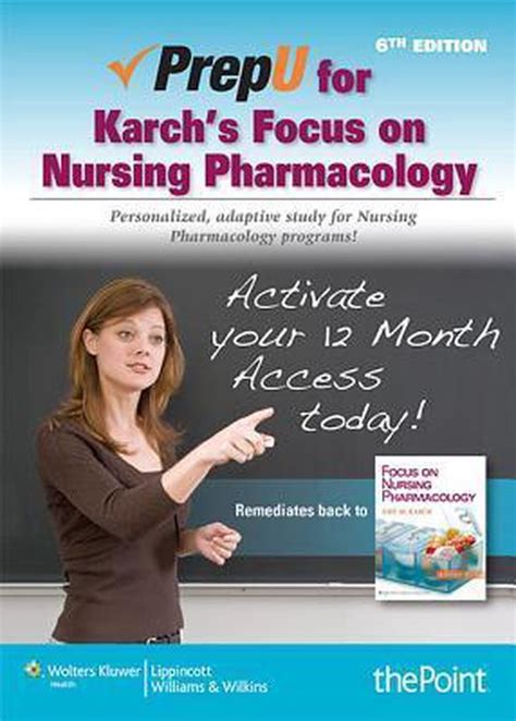 prepu for karchs focus on nursing pharmacology Kindle Editon