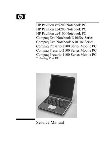 presario 2500 service manual PDF