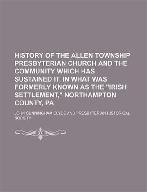 presbyterian community sustained settlement northampton Epub