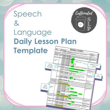 preschool speech language weekly lesson plans Ebook Reader