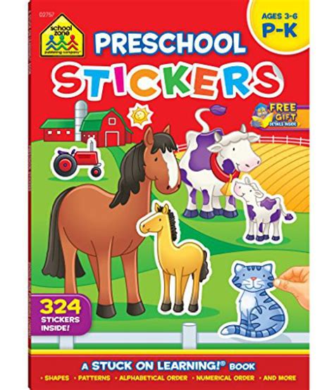 preschool stickers workbook a stuck on learning book Doc
