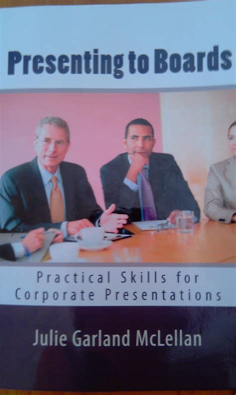 presenting to boards practical skills for corporate presentations Doc