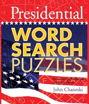 presidential word search puzzles from george washington to barack obama Reader