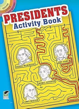 presidents activity book dover little activity books Epub